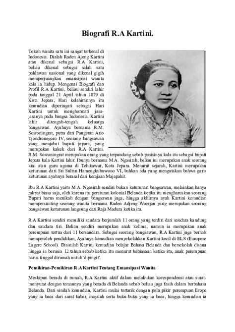 Biografi Ra Kartini Pdf