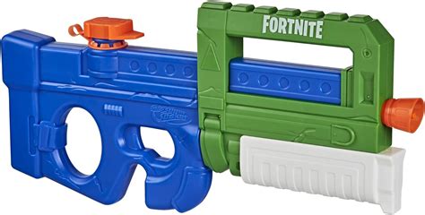 Nerf Super Soaker Fortnite Compact Smg Water Blaster Pump Action Water Drenching Fun For