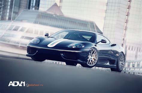 Special Edition Ferrari 360 Stradale In Competition Black Color — Carid