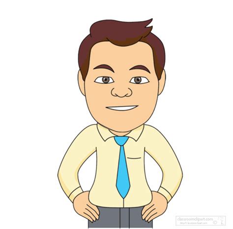 People Clipart Angry Man Animation Classroom Clipart