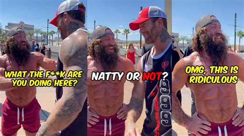 Video Kenny KO Confronts Liver King Face To Face On Natty Or Not Status And Ab Implants