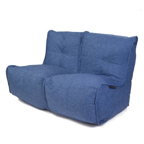 Chill sack bean bag chair: 2 Seater Cream Sofa | Designer Bean Bag Couch | Bean Bag ...