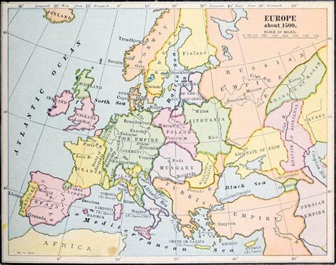 What Was Europe Like In The 1500s Vivid Maps