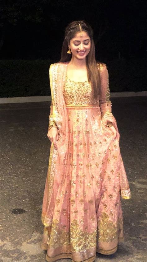 Pin By Faysal Khan 🖤 On Sajal Ali Ali Dress Simple Pakistani Dresses