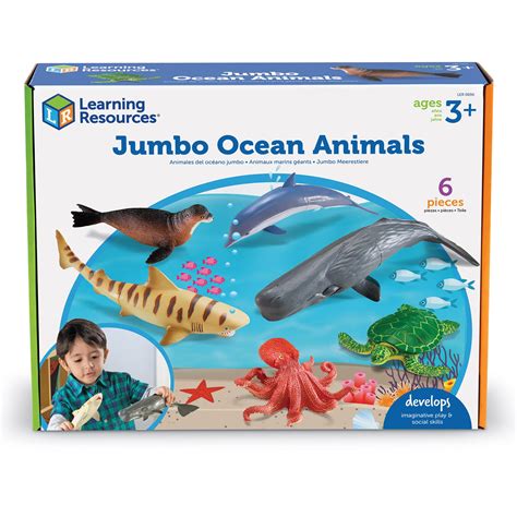 Buy Learning Resources Jumbo Ocean Animals Online At Desertcartuae