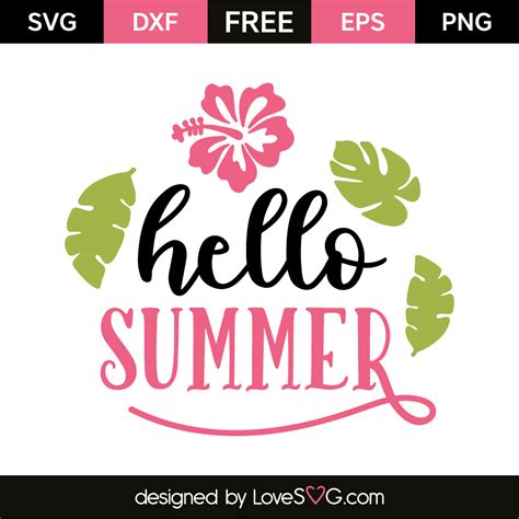 Hello summer | Lovesvg.com