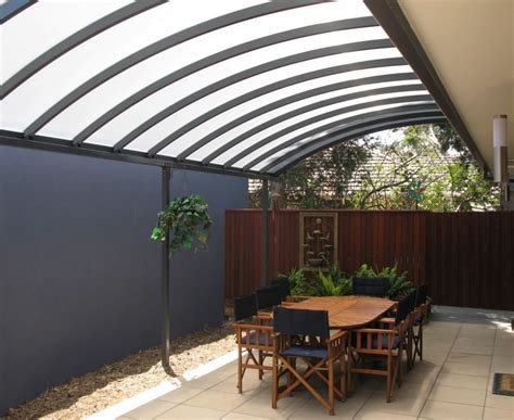 Curved Patio Roof