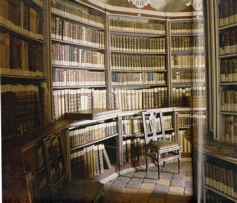 An Ancient Library Of Very Old Books Occupying At Least Two Rooms Of
