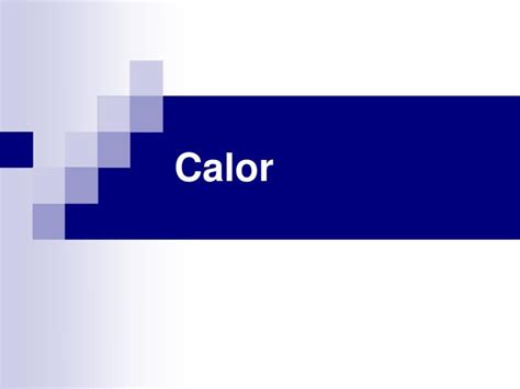 Ppt Calor Powerpoint Presentation Free Download Id6066255
