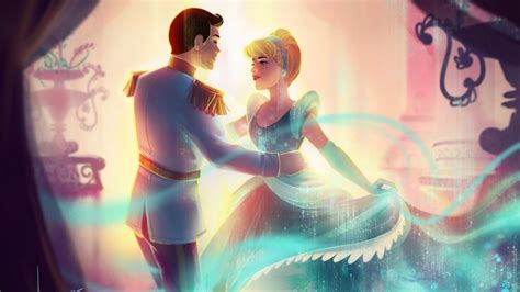 Princess Cinderella Dances With Prince Charming Disney Fan