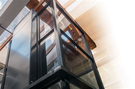 Enclosed Vertical Platform Lift Savaria Accessibility Products