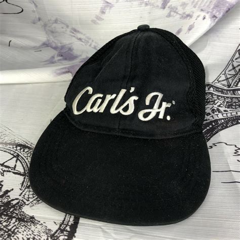Official Carl’s Jr Burgers Employee Work Baseball Cap… - Gem