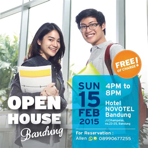 Binus International Open House Free Bandung Binus International