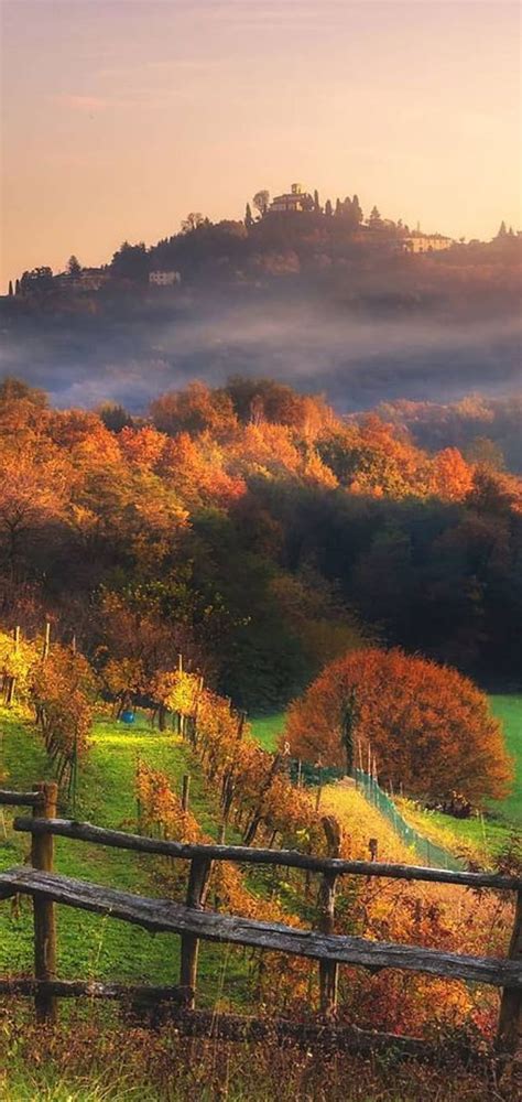 Countryside Paradise Autumn Landscapes Nature Hd Phone Wallpaper