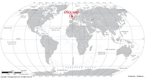 Where Is England Located England On World Map
