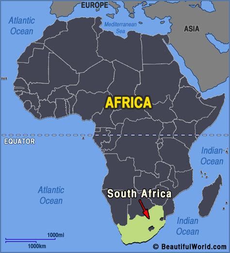 Map Of South Africa Facts And Information Beautiful World Travel Guide