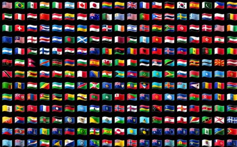 Multiple Languages Culture Countries And Flag Emoji By Languages