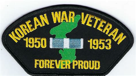 1950 1953 Korean War Veteran Hat Patch Pin Up Us Army Marines Navy Air