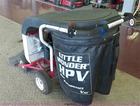 Lawn care equipment company has been family owned and operated for 35 years. Little Wonder HPV vacuum in Desoto, MO | Item BS9805 sold ...
