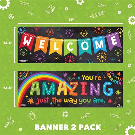 Classroom Welcome Banner Youre Amazing Just The Way You Are