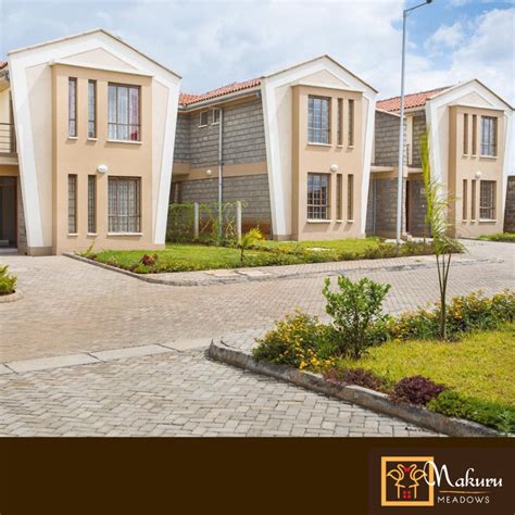 Find Out More About Nakuru Meadows Town Homes For Sale At The Heart Of