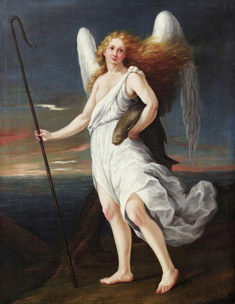 Raphael Archangel Painting By Agustin Arrieta Pixels
