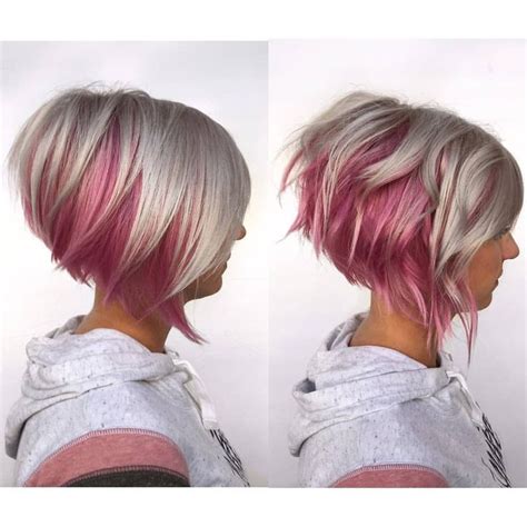 Kratkovlaskycz On Instagram “great Hair Colours Combination And A Line Bob 👏👏👏 💜💛💜💛💜💛💜💛💜💛💜💛