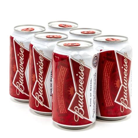 Budweiser Beer 12oz Can 6 Pack Beer Wine And Liquor Delivered