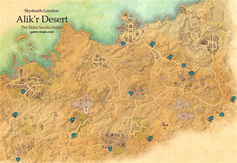 Alikir Desert Map