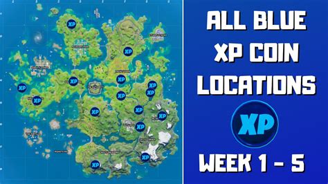 Here's where we will be collecting all of our maps to find yourself the xp coins for the season. All 15 Blue XP Coins Locations in Fortnite Chapter 2 ...