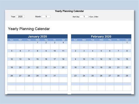 Blank Calendar 9 Free Printable Microsoft Word Templates 15219