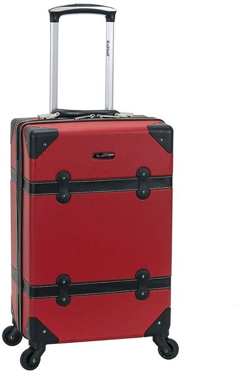 Rockland Stage Coach 20 Inch Hardside Spinner Carry On Luggage Carry
