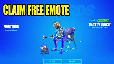 Claim Free Toasty Roast Free Emote In Fortnite Youtube