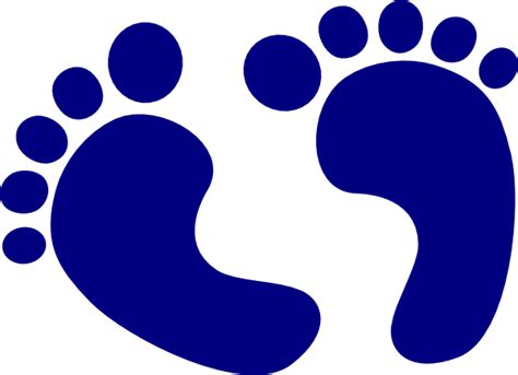 Baby Feet Template Clipart Best