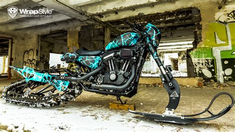 Harley Davidson Dragsnow Design Wrapstyle