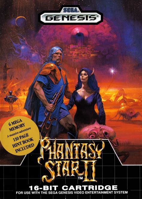 Phantasy Star Ii Sega Genesis Sg Rom Download