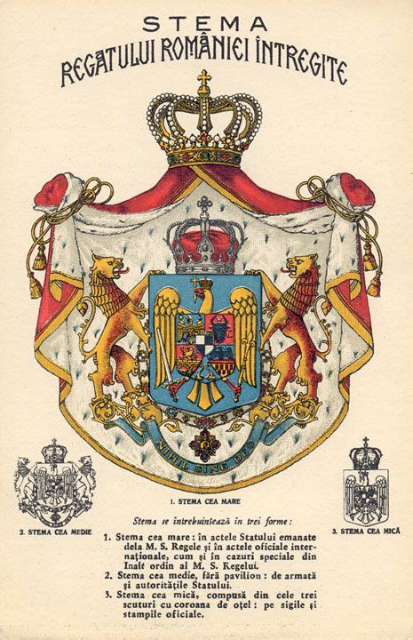 Stema Regatului României întregite Michael I Of Romania History Of