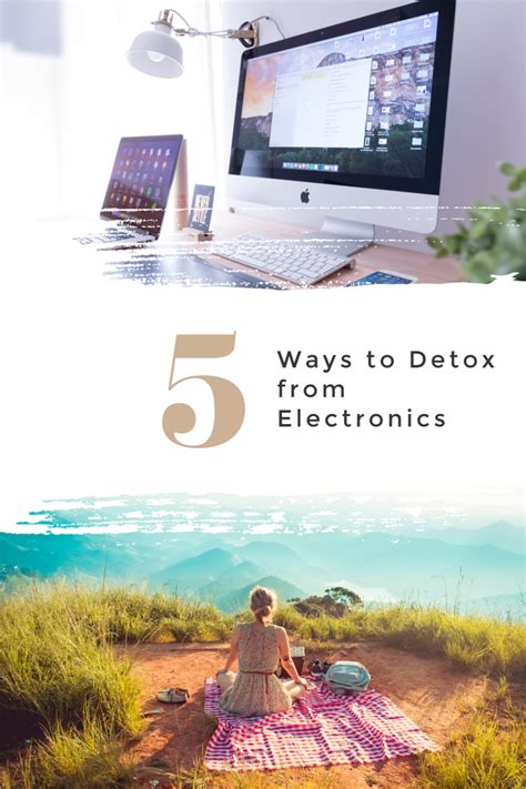 5 Ways To Detox From Electronics A Thousand Lights Emotional Health