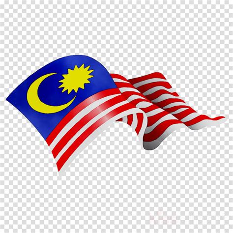 Bendera Malaysia Flag Car Window Sticker Transparent Tattoo Merdeka