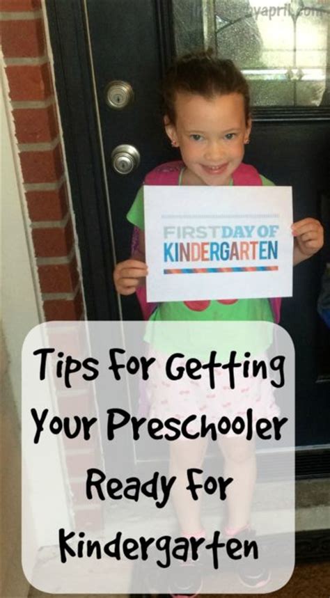 Tips For Getting Your Preschooler Ready For Kindergarten Soccer Mom Life