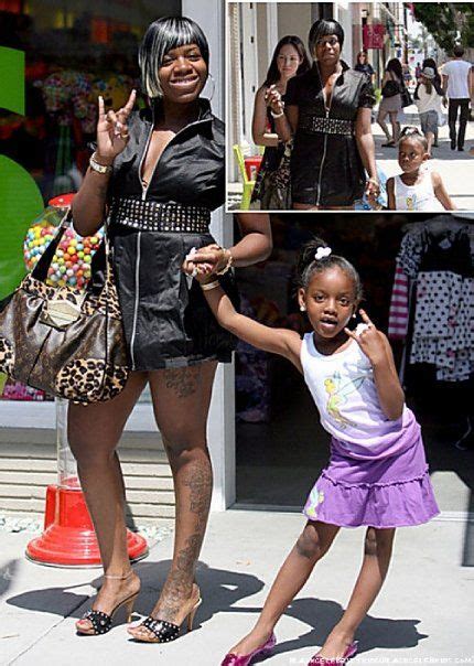 Fantasia Barrino And Her Daughter Zion Shopped At At Kitson Kids On