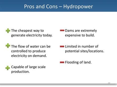 What Are Benefits Of Hydropower