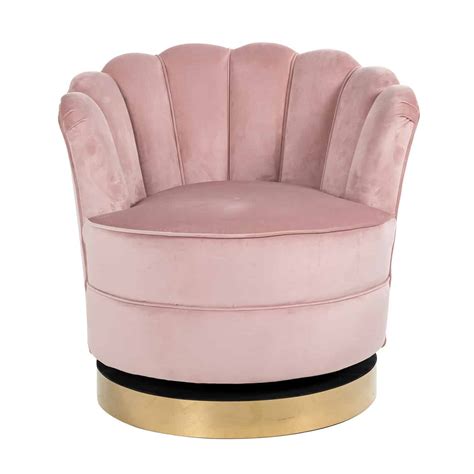 Check out our pink swivel chair selection for the very best in unique or custom, handmade pieces from our furniture shops. SWIVEL CHAIR MILA PINK VELVET - Mylestone Interiors Ltd