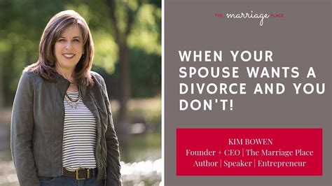 What To Do When Your Spouse Wants A Divorce And You Don T Youtube