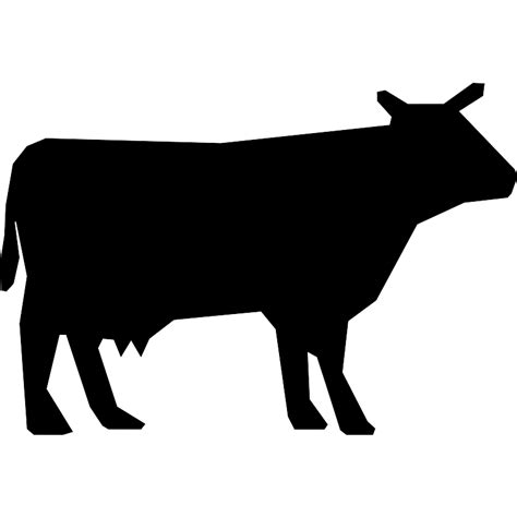 Cow Silhouette Vector Svg Icon Svg Repo