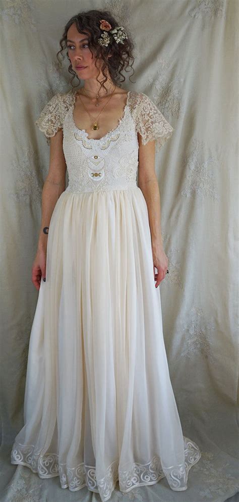 Sale Mystic Wedding Gown Mystical Dress Witch Bohemian Etsy Bridal Bustier Mystical