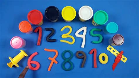 Learn To Count Make Numbers With Play Doh Fun Learning Numbers With