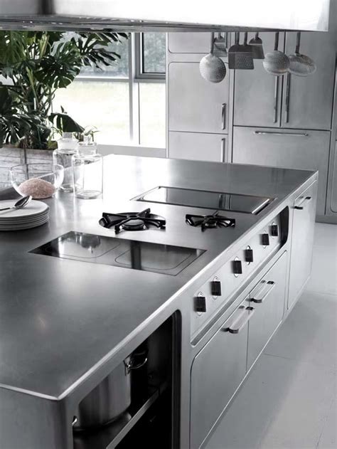 Defines stainless steel, describes the environmental and occupational health and safety aspects in the purpose of stainless steel is to provide hard steel material highly resistant to stain, rust and. Stainless steel kitchen Abimis - Where the design and function of current in the other ...