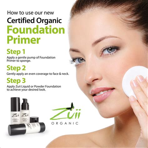 Zuii Organic Foundation Primer Is A Certified Organic Blend Of
