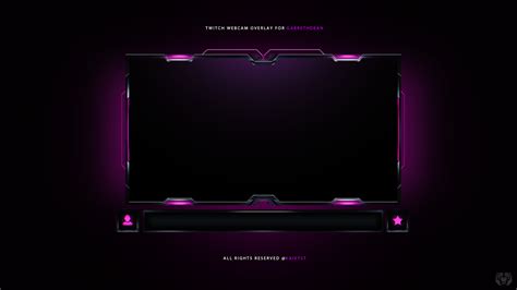 Twitch Graphicsfacecam Overlay Behance